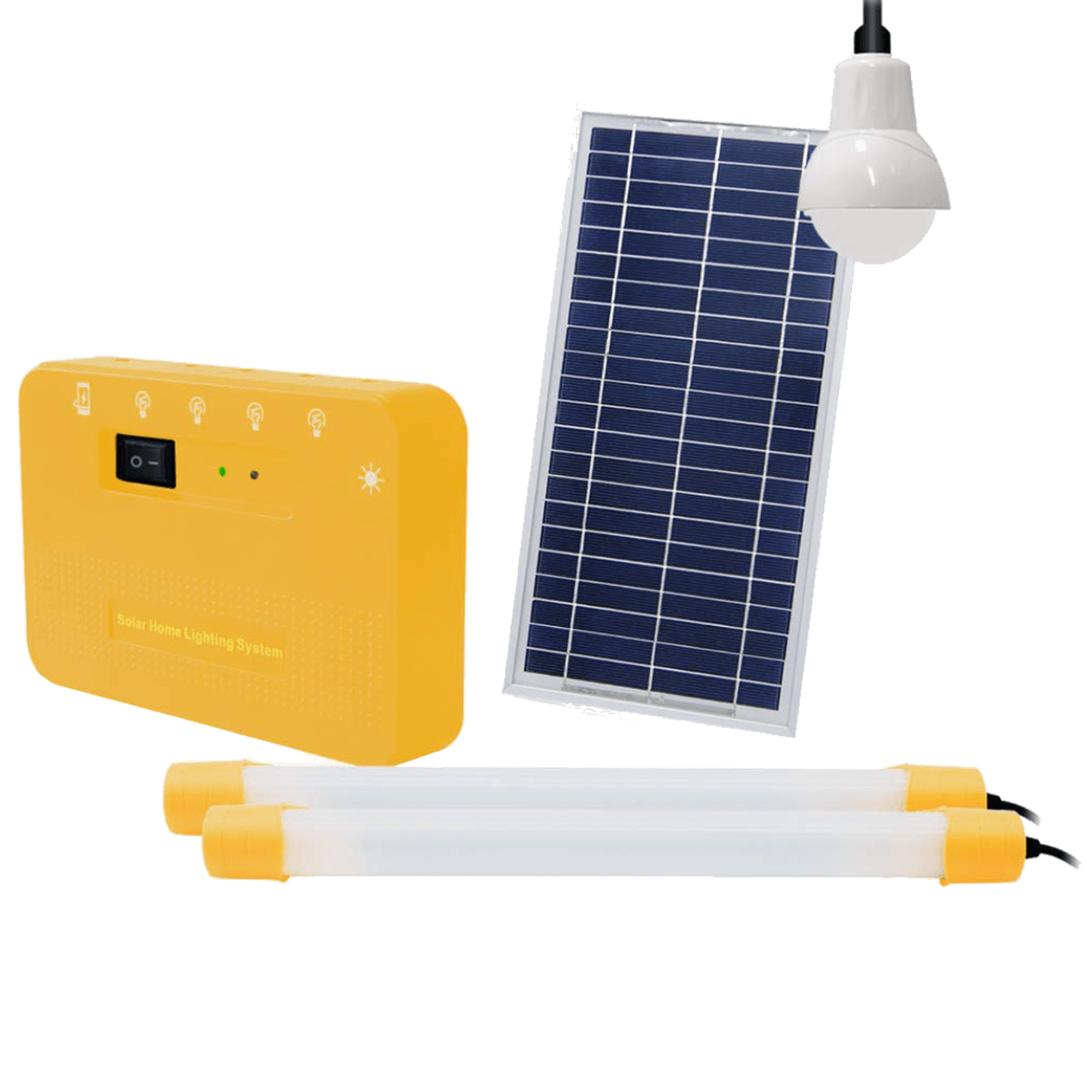 Solar panel deals light for home